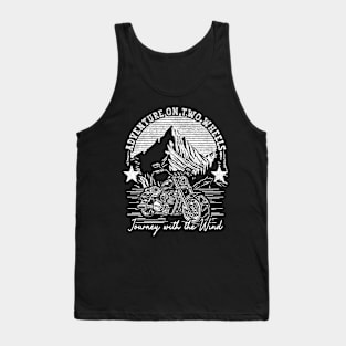 Adventure on Two Wheels, Journey with the Wind Tank Top